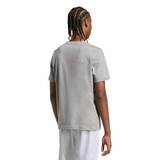 아디다스 남성 반소매 로고 티셔츠 - 그레이, XL