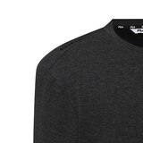 휠라 골프 남성 긴소매 융기모 크루넥 - 차콜, M