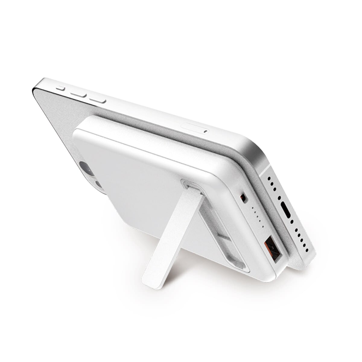 스마텍 맥세이프 거치식 보조배터리 세트 2P - 화이트 스마텍 맥세이프 거치식 보조배터리 세트 2P - 화이트