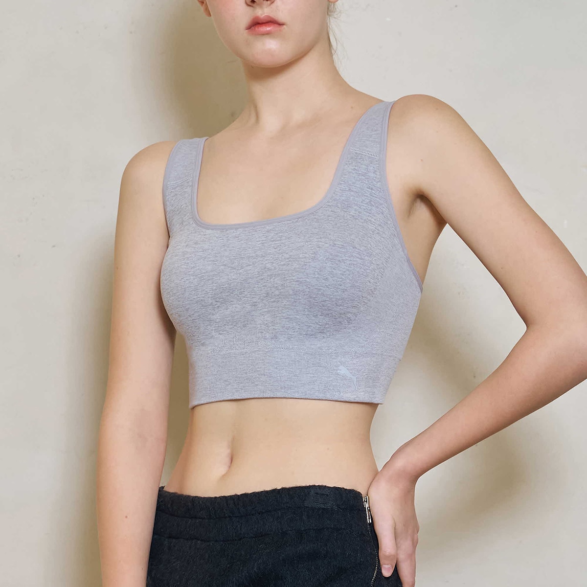 푸마 스포츠 심리스 브라 2매입 - L(100)