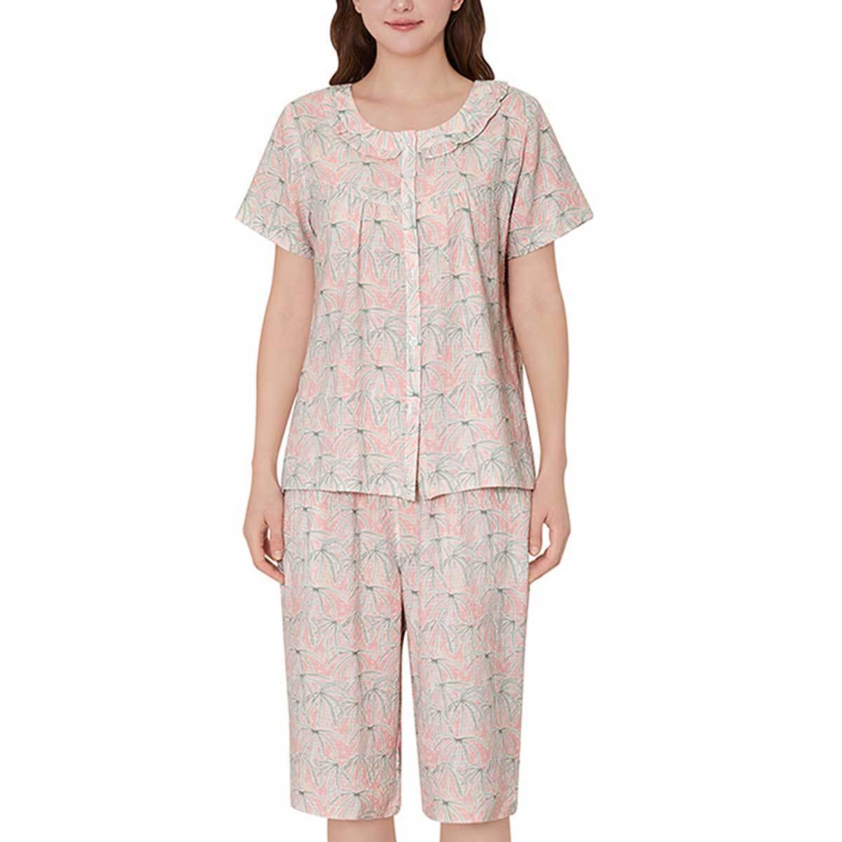 트라이엄프 여성 면 리플 파자마 세트 트라이엄프 여성 면 리플 파자마 세트