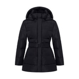 네파 여성 구스다운 벨트 재킷