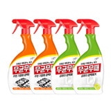 피죤 무균무때 세정제 900ml x 4pk - 주방용 & 곰팡이용