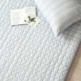 에이프릴앳홈 순면 누빔 워싱 면 요 - 퀸, 그레이(루빈)