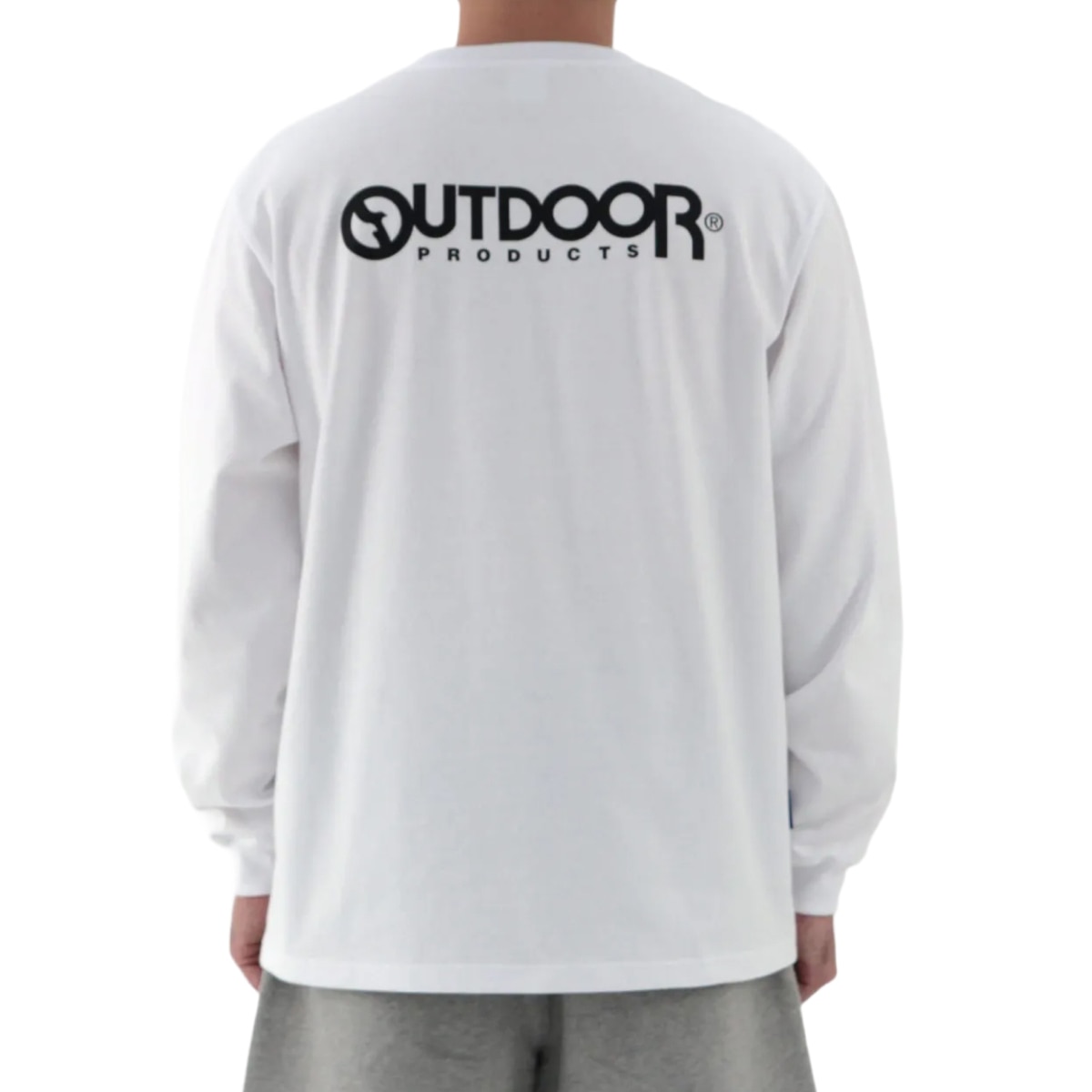 아웃도어프로덕츠 남성 긴소매 크루티 - 화이트