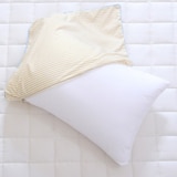 April At Home 알러지케어 다운필 베개 + 커버세트 - 옐로우