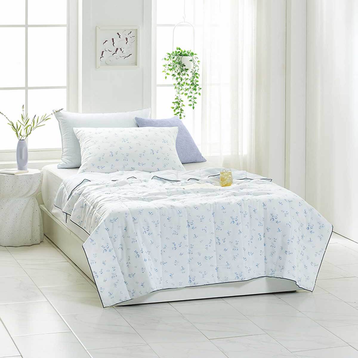 썸니아 모달 냉감 차렵 이불 - 싱글, 플로럴