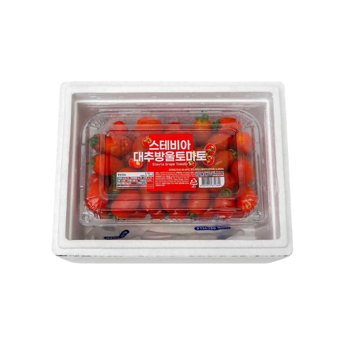 스테비아 대추방울토마토 1kg * 2팩