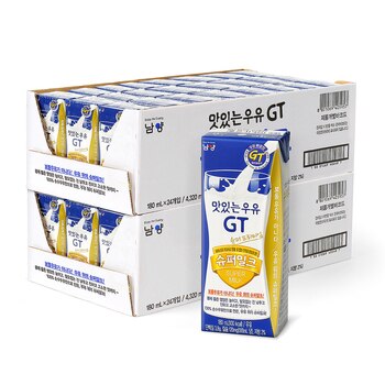 맛있는 우유 GT 슈퍼밀크 180ml x 24개 x 2 맛있는 우유 GT 슈퍼밀크 180ml x 24개 x 2