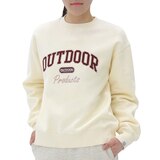 아웃도어 프로덕츠 여성 플리스 스웨트셔츠 - 크림