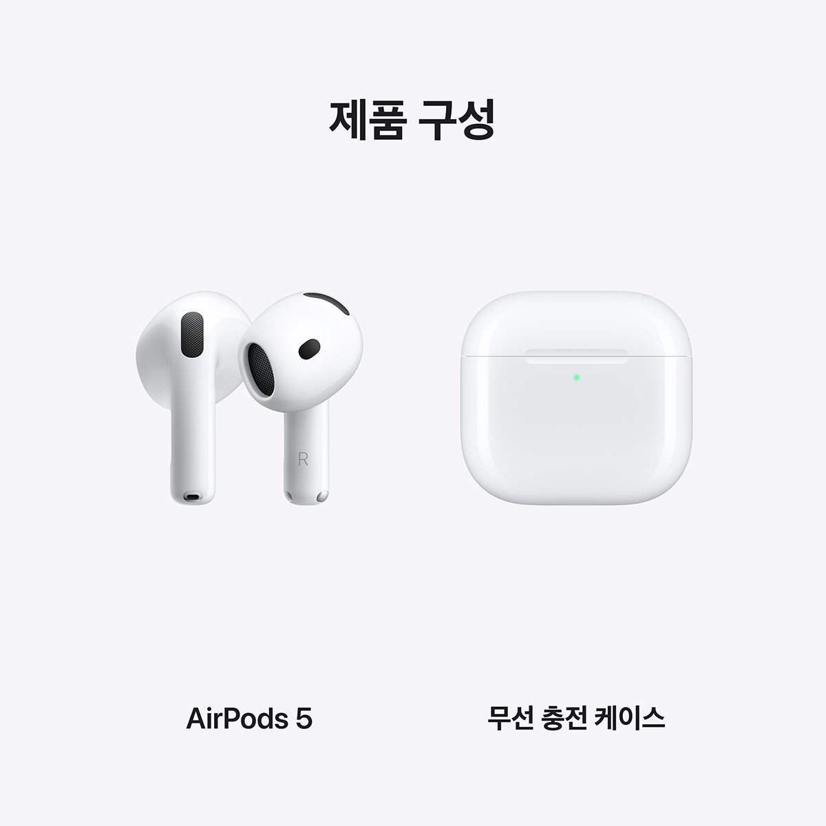 Apple 에어팟 5세대 무선 충전 케이스 모델