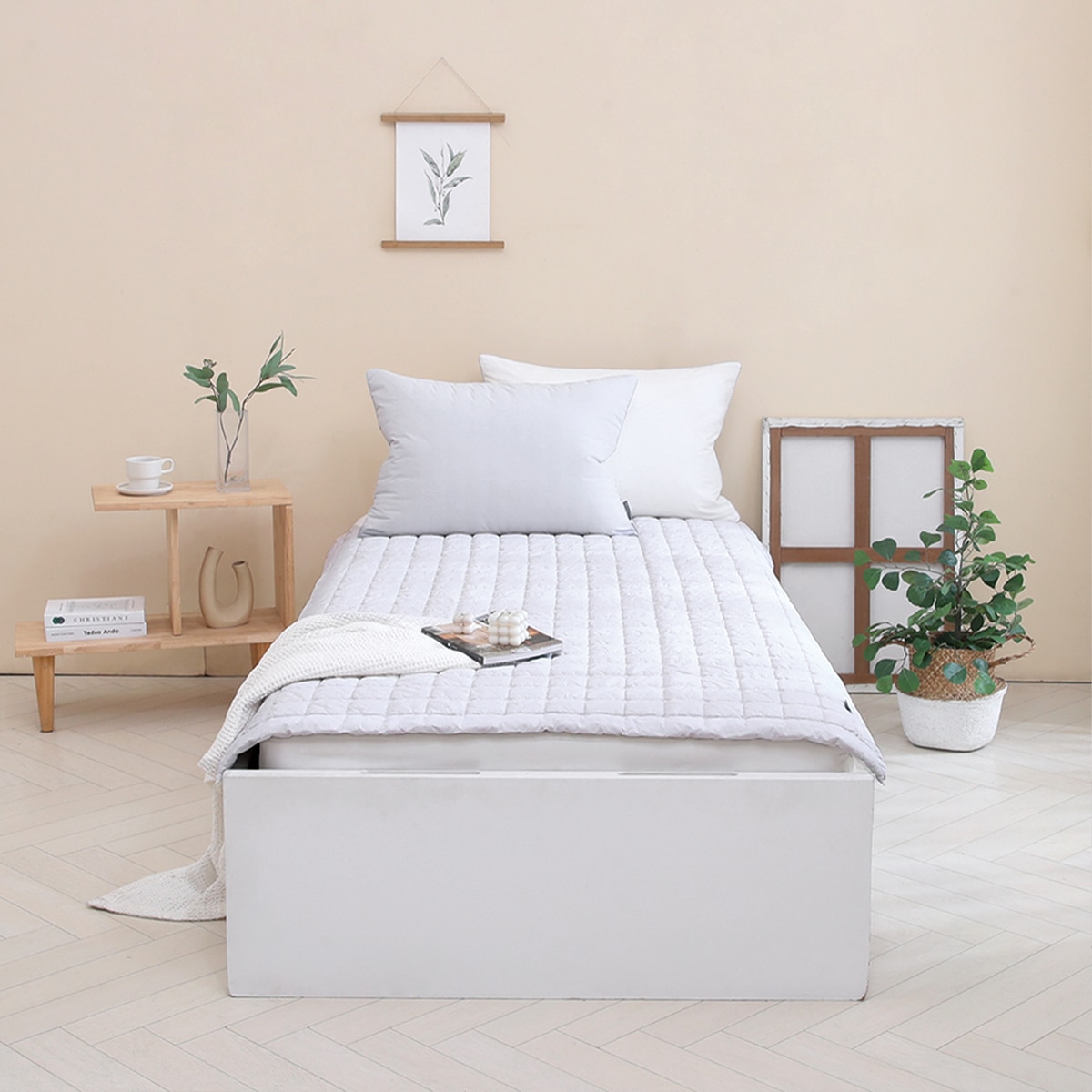 April At Home 프라임 양모 워싱 패드 - 싱글