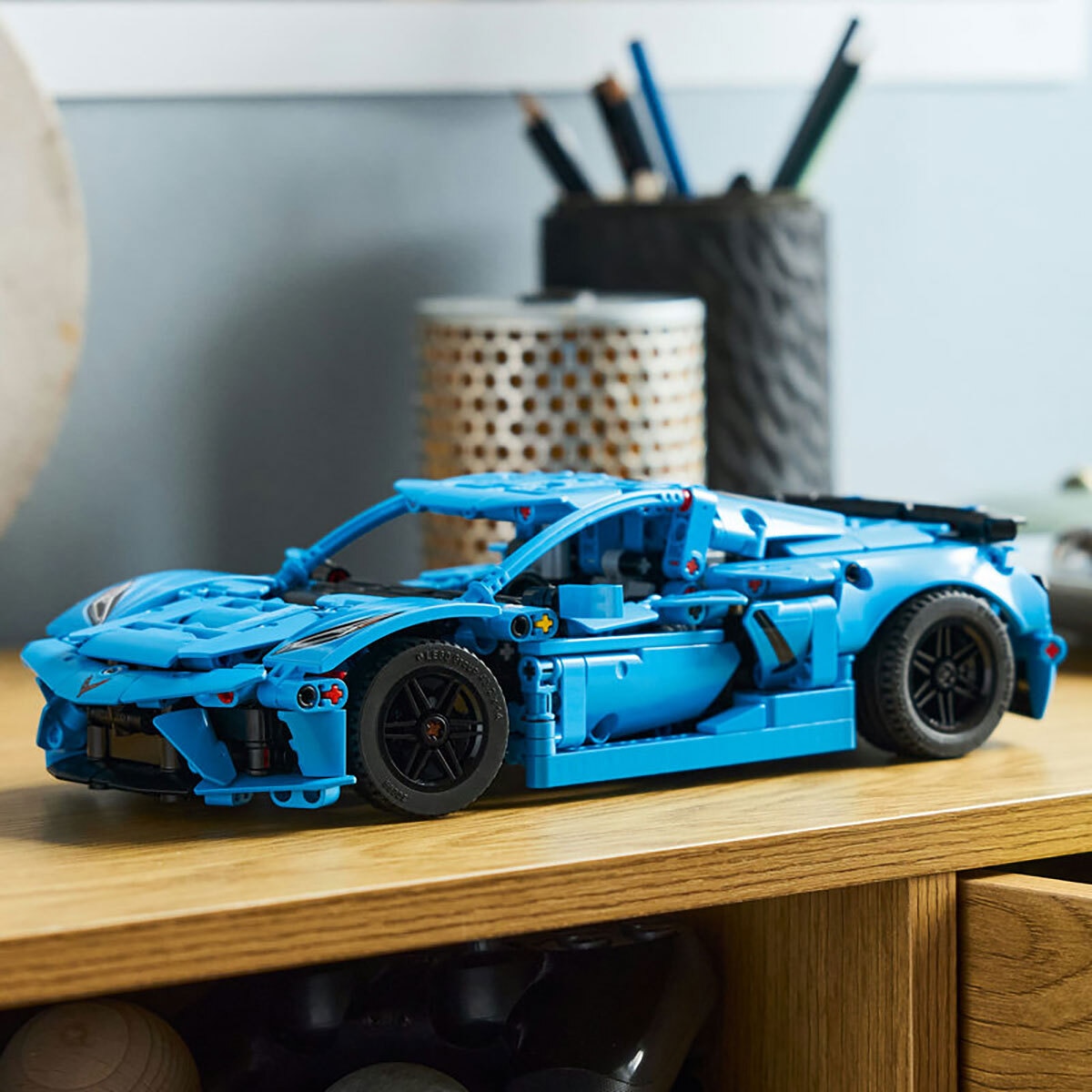레고 테크닉 Chevrolet Corvette Stingray Blue 42217