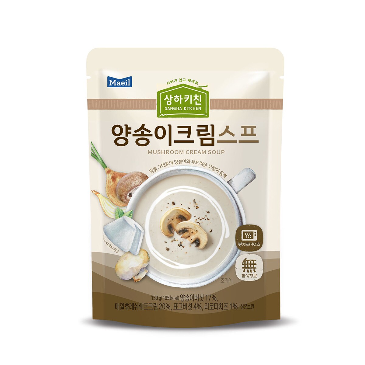 상하키친양송이 스프 150g x 16