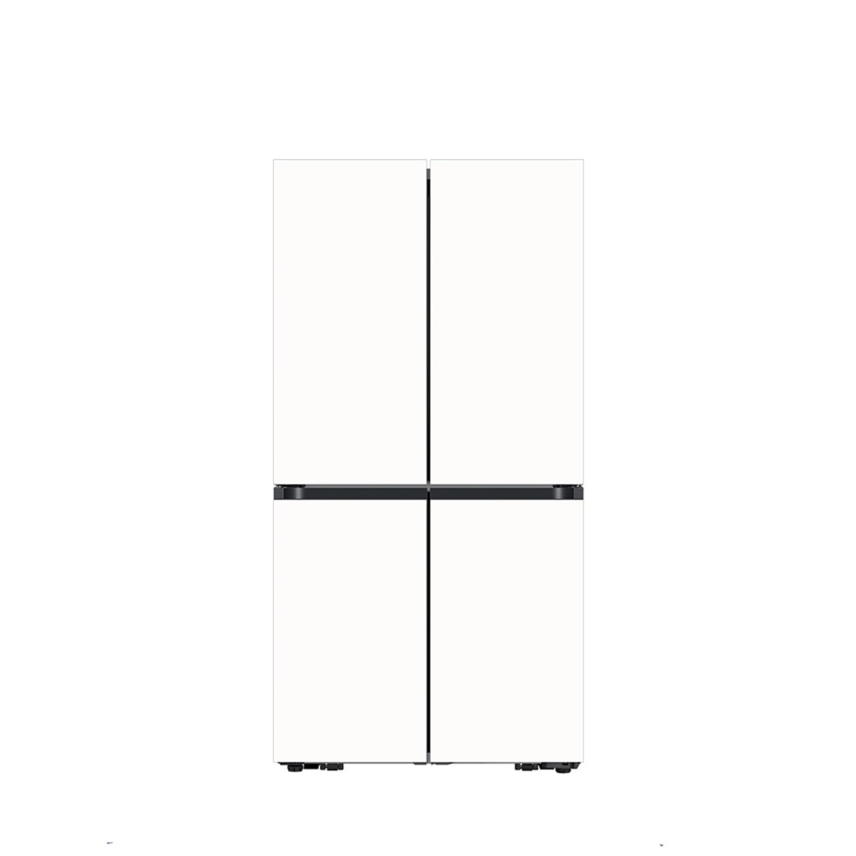 삼성 비스포크 4도어 AI 푸드쇼케이스 냉장고 902L, 에센셜화이트