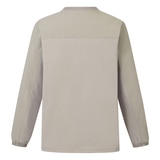 네파 남성 우븐 긴팔 포켓 크루티 - 그레이시베이지