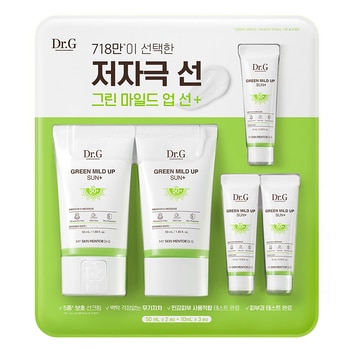 닥터지 그린 마일드 업 선크림 50ml x 2+ 10ml x 3 닥터지 그린 마일드 업 선크림 50ml x 2+ 10ml x 3