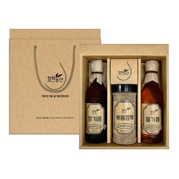 청화농산 참들기름 혼합세트