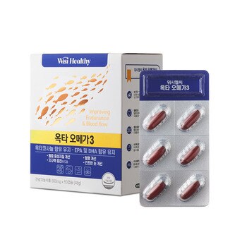 위시헬씨옥타오메가 3/ 800mg x 60 캡슐