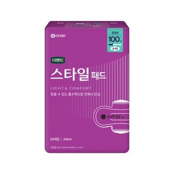 디펜드 스타일 패드 참숯 안심중용량 18매 x 4