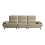 다우닝 모아나 스윙 전체 천연가죽 소파 4인