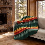 Pendleton 셔파 담요 127x177cm - 헤이즐크릭(그린)