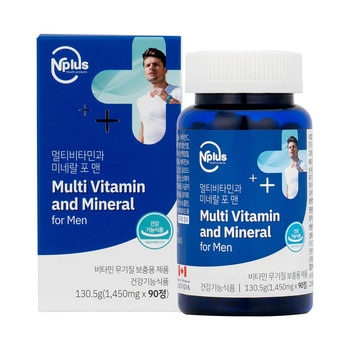 엔플러스멀티비타민과미네랄포맨 1,450mg x 90 x 2