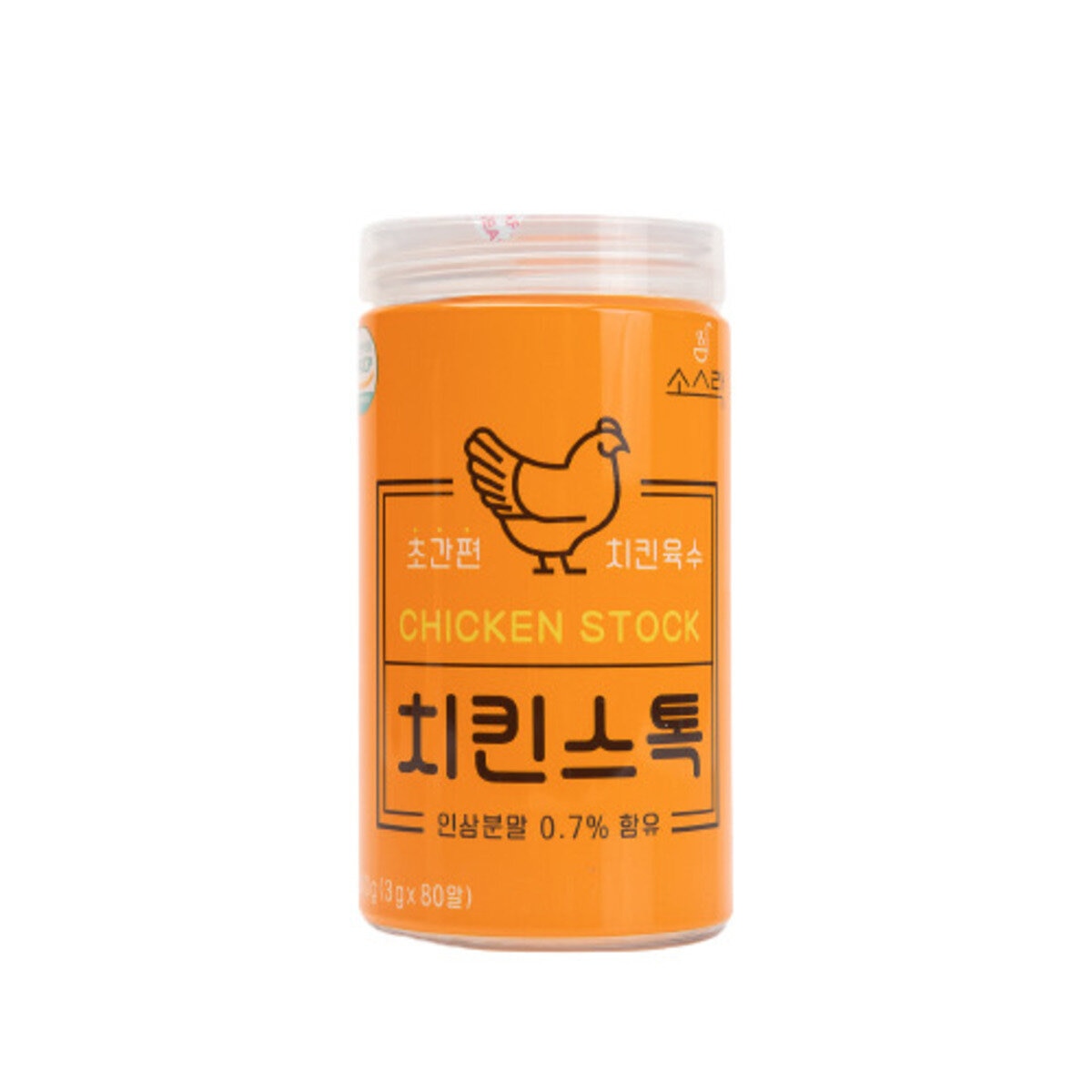 소스락 치킨스톡 3g x 80 / 최소구매 2
