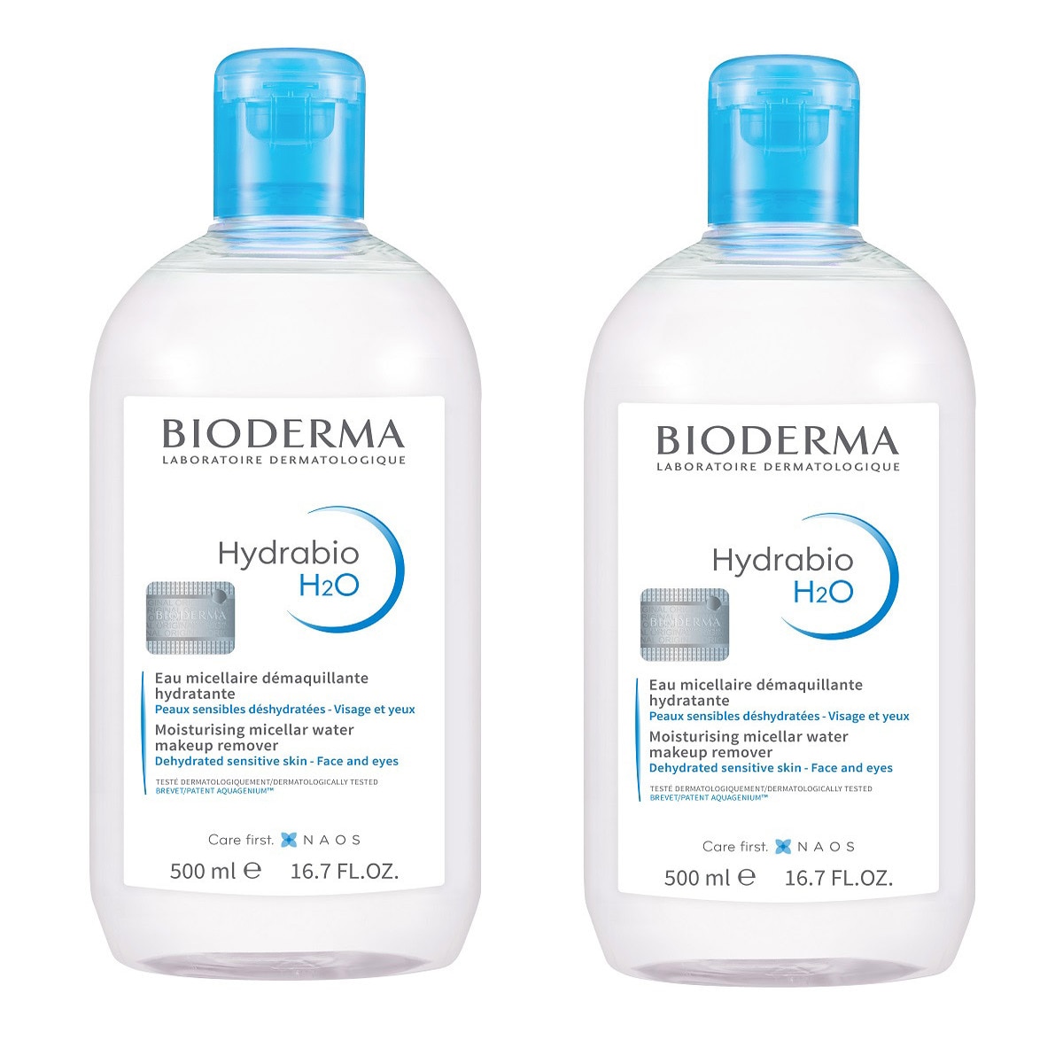 바이오더마 클렌징 워터 500ml x 2개입 - 하이드라비오