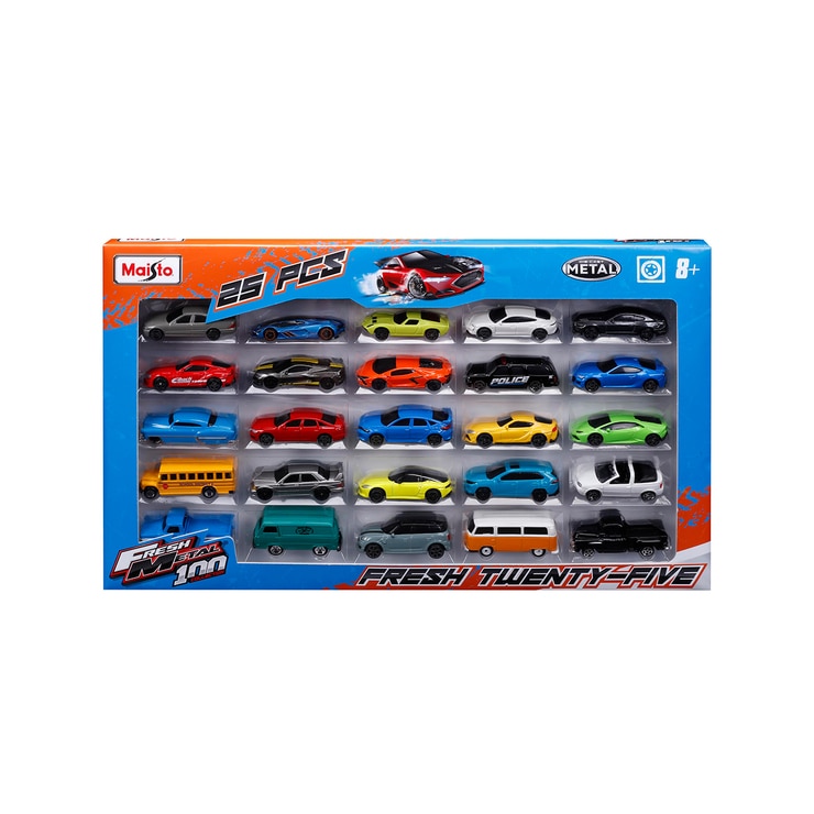 Maisto Fresh Metal Diecast Cars 25pcs Set 685200