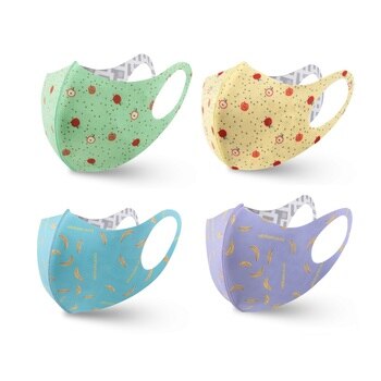 애플라인드 아동입체 패션 마스크 4매