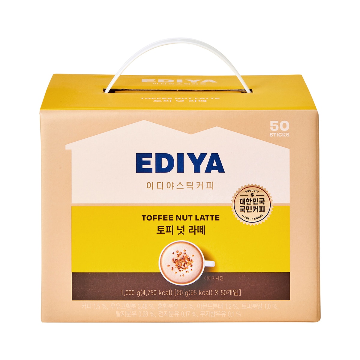 이디야커피 토피넛라떼 20g x 50입
