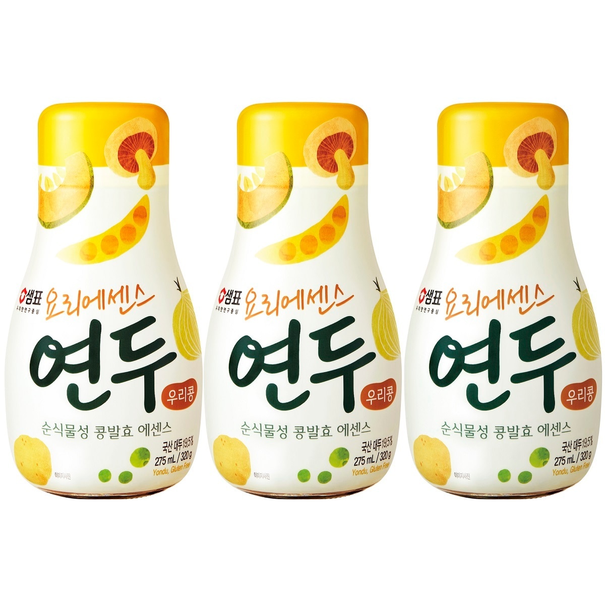 샘표 연두 우리콩 요리 에센스 275ml x 3