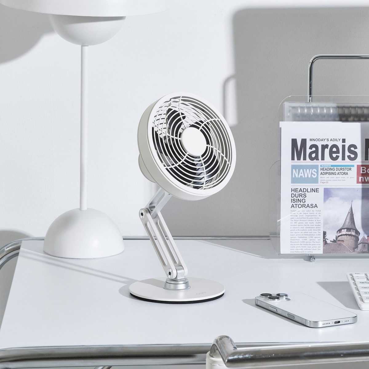 오드앵글 스켈레톤 탁상용 메탈 선풍기 오드앵글 스켈레톤 탁상용 메탈 선풍기