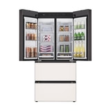 엘지 디오스 AI 오브제컬렉션 김치톡톡 491L- 글라스 베이지