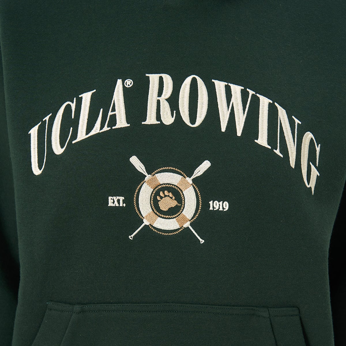 UCLA 여성 기모 로고 후디