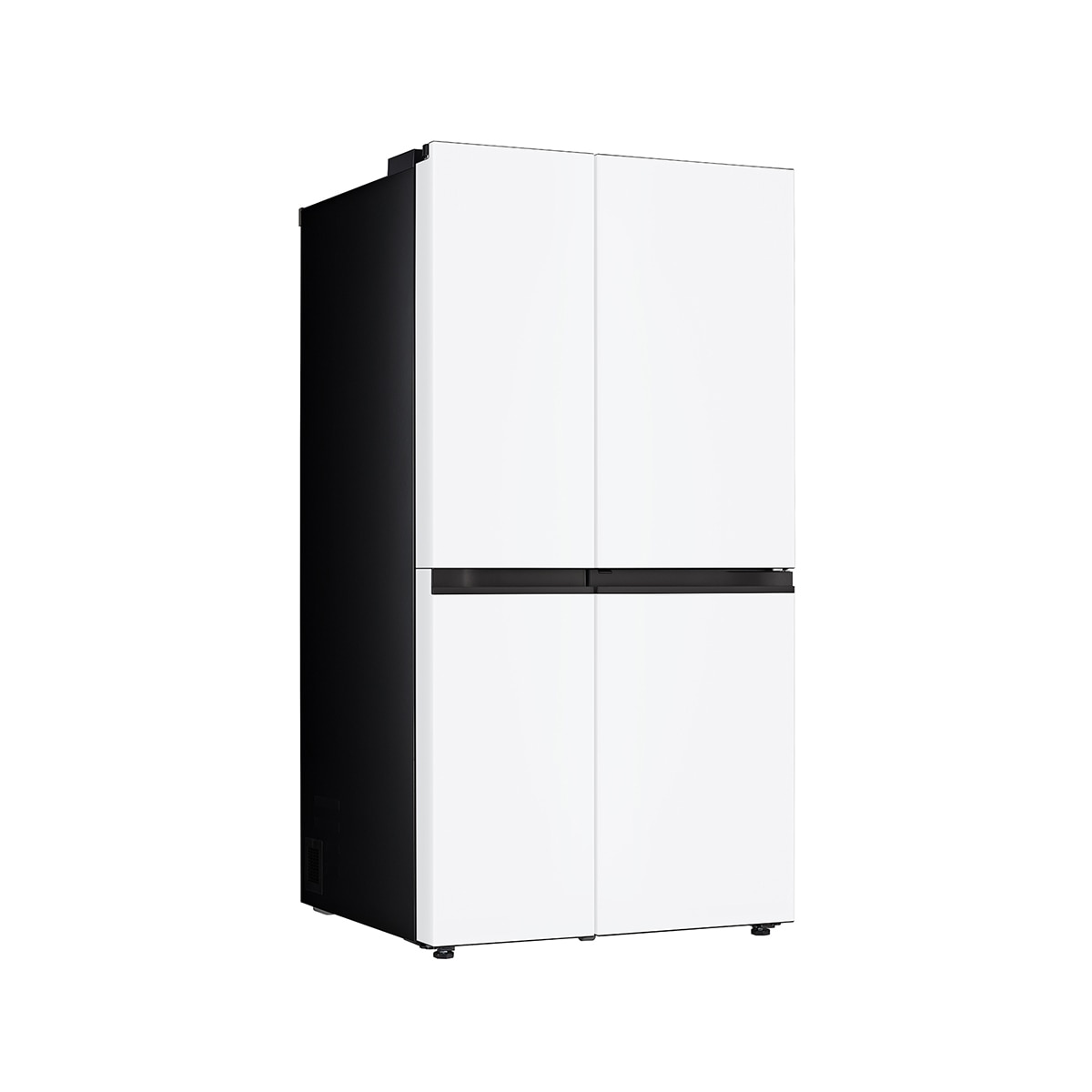 엘지 오브제 AI 매직스페이스 양문형 832L, 메탈 에센스 화이트