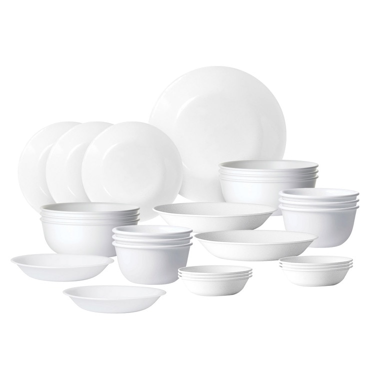 Corelle Just White Dinnerware Set 26P 669289