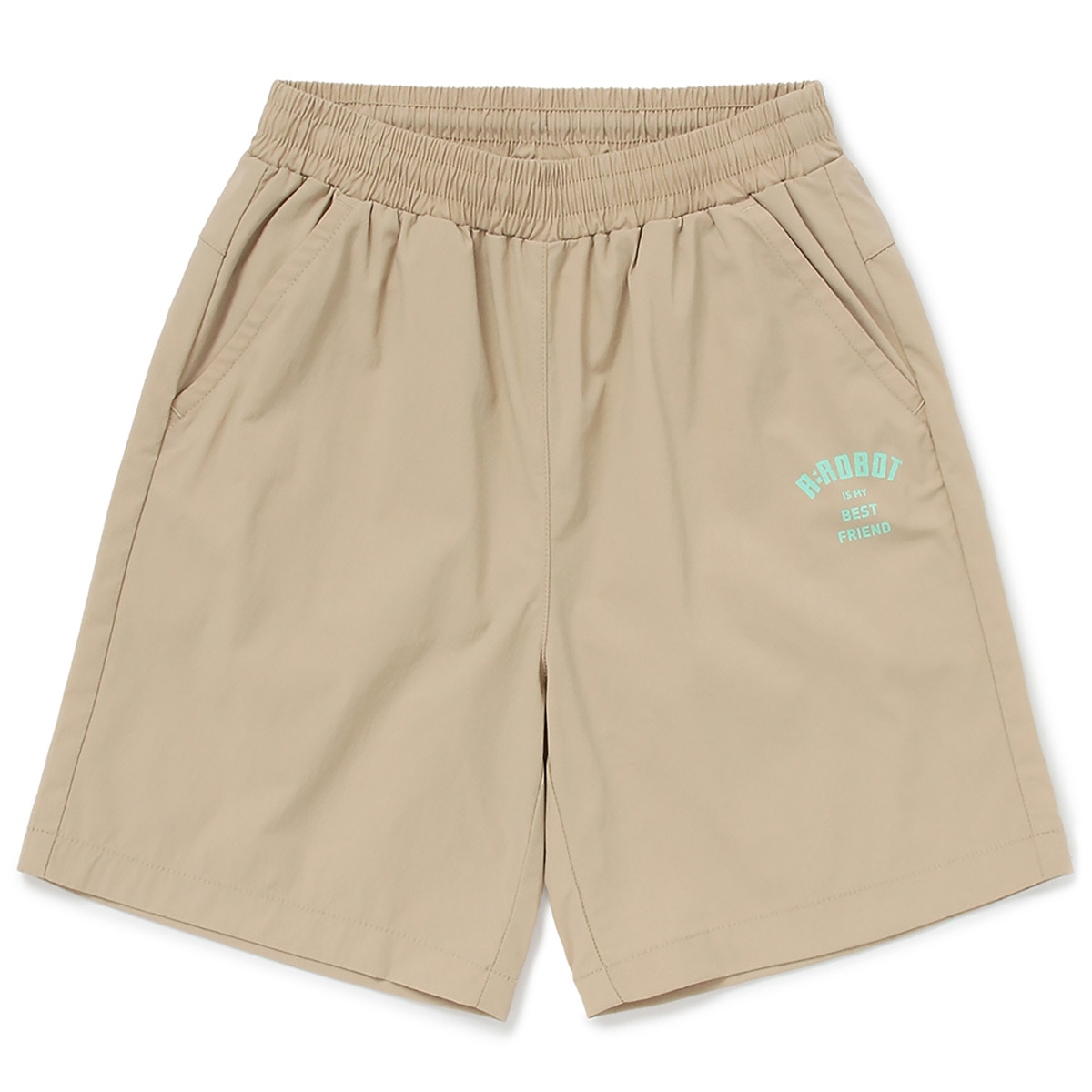 알로봇 키즈 우븐 상하의 2PC 세트 - 베이지