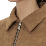 비지트 인 뉴욕 여성 인조 스웨이드 재킷