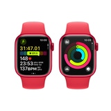 Apple Watch S9 41mm GPS+Cell (Product)Red/Red스포츠밴드M/L