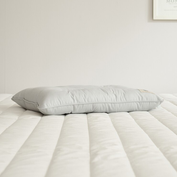 루마인 홈 양모 경추 베개 30x45cm - 그레이