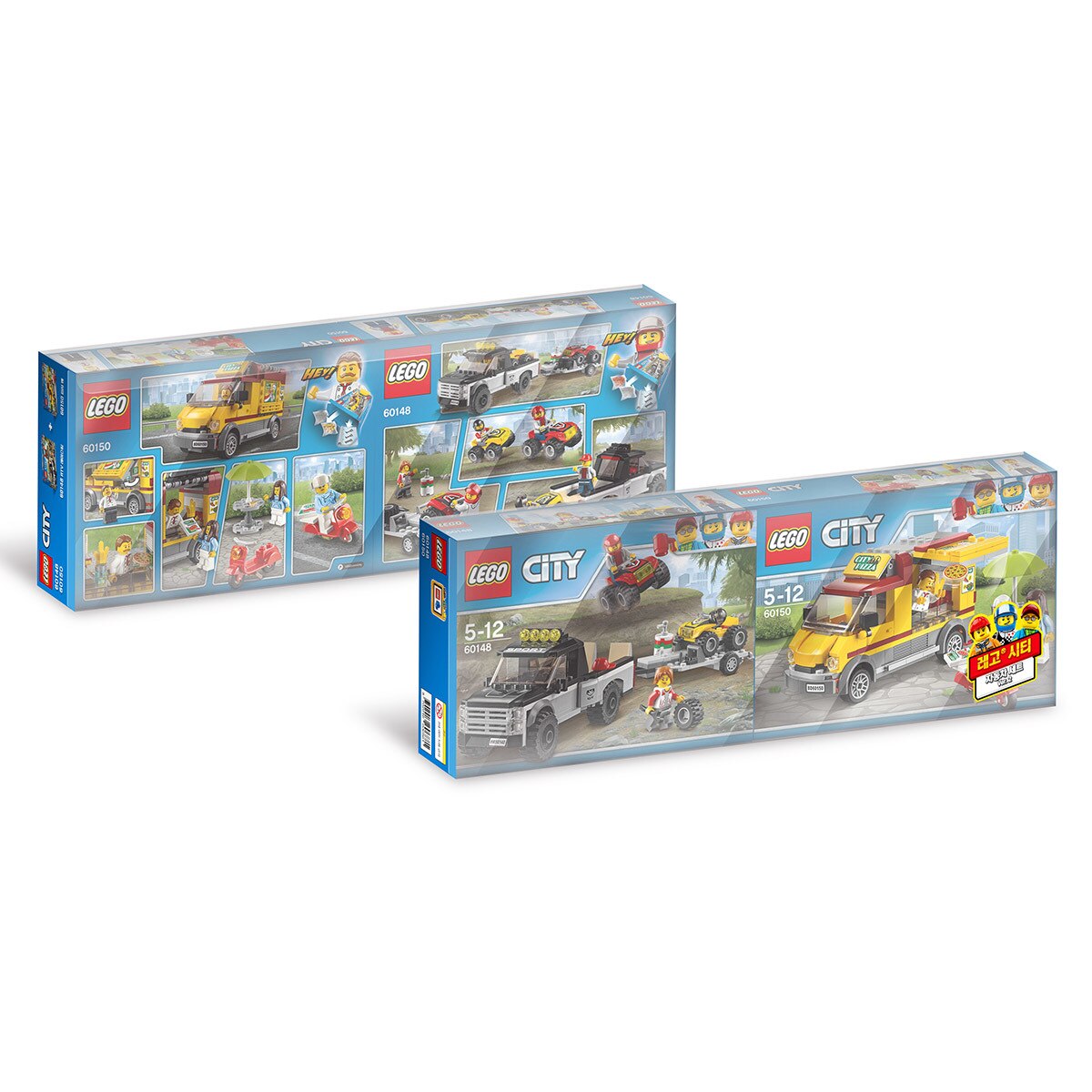 레고 시티 ATV 레이싱팀과 피자 밴 Costco 코리아