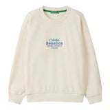 베네통 키즈 긴소매 벨로아 크루