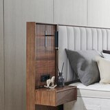 라클라우드 시에스타 패브릭원목 침대프레임 - 슈퍼싱글, 내추럴 브라운 라클라우드 시에스타 패브릭원목 침대프레임 - 슈퍼싱글, 내추럴 브라운