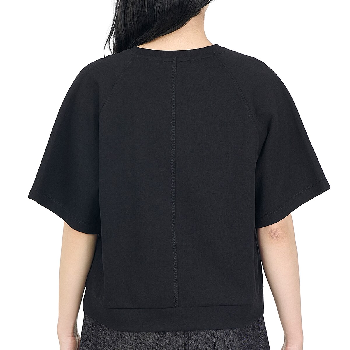 코데즈 컴바인 여성 루즈핏 티셔츠 - 블랙, M