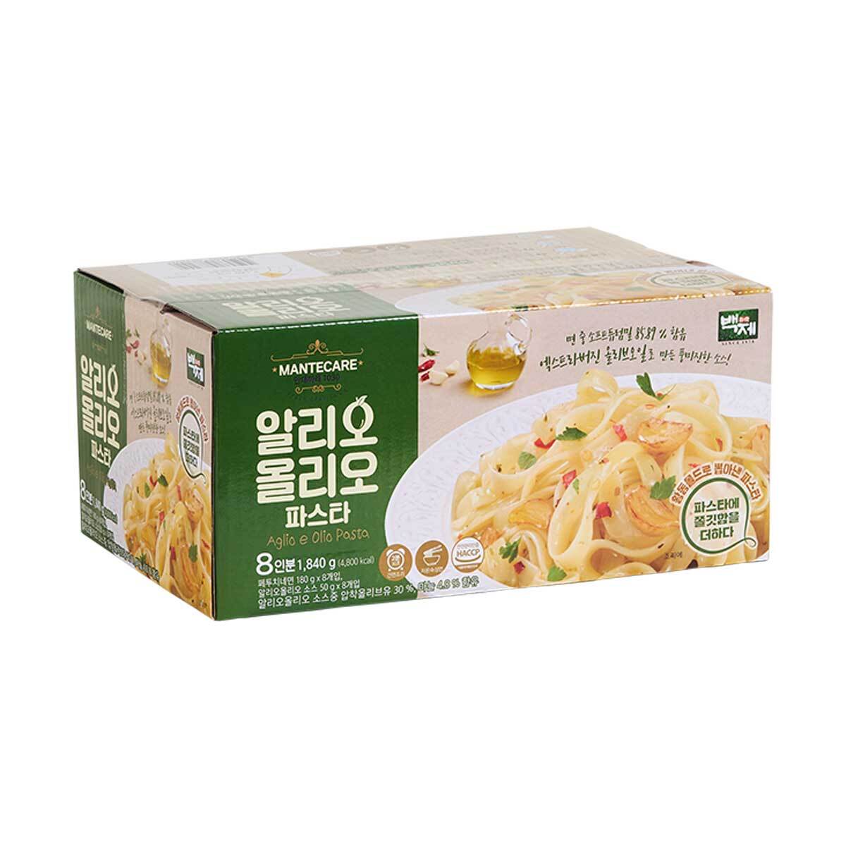 백제 알리오올리오파스타 230g x 8