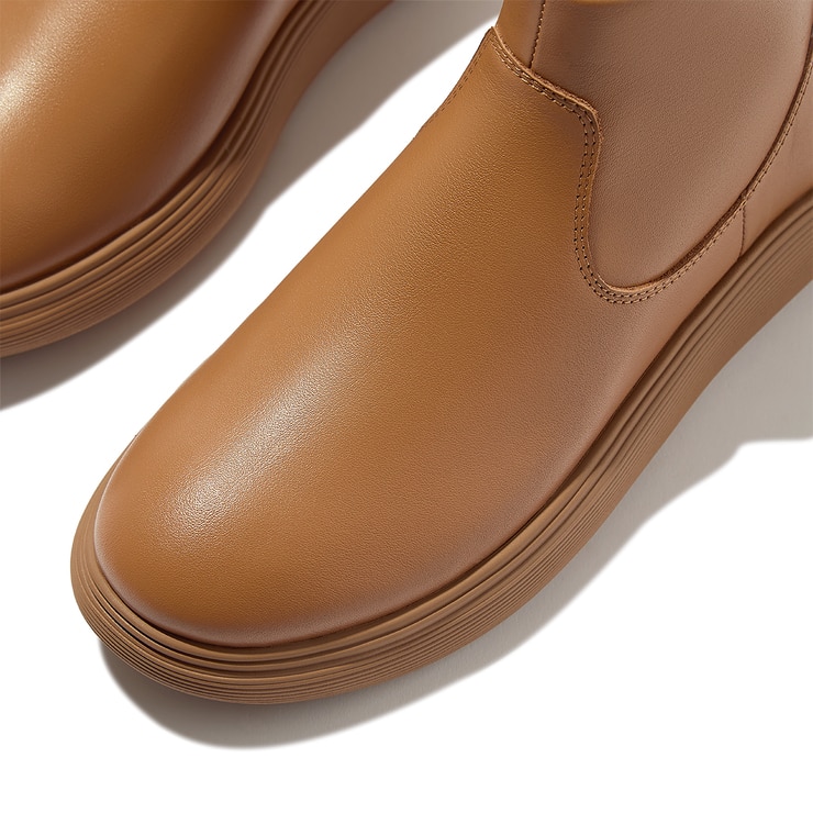 핏플랍 여성용 뉴 앵클부츠 - 데저트탄