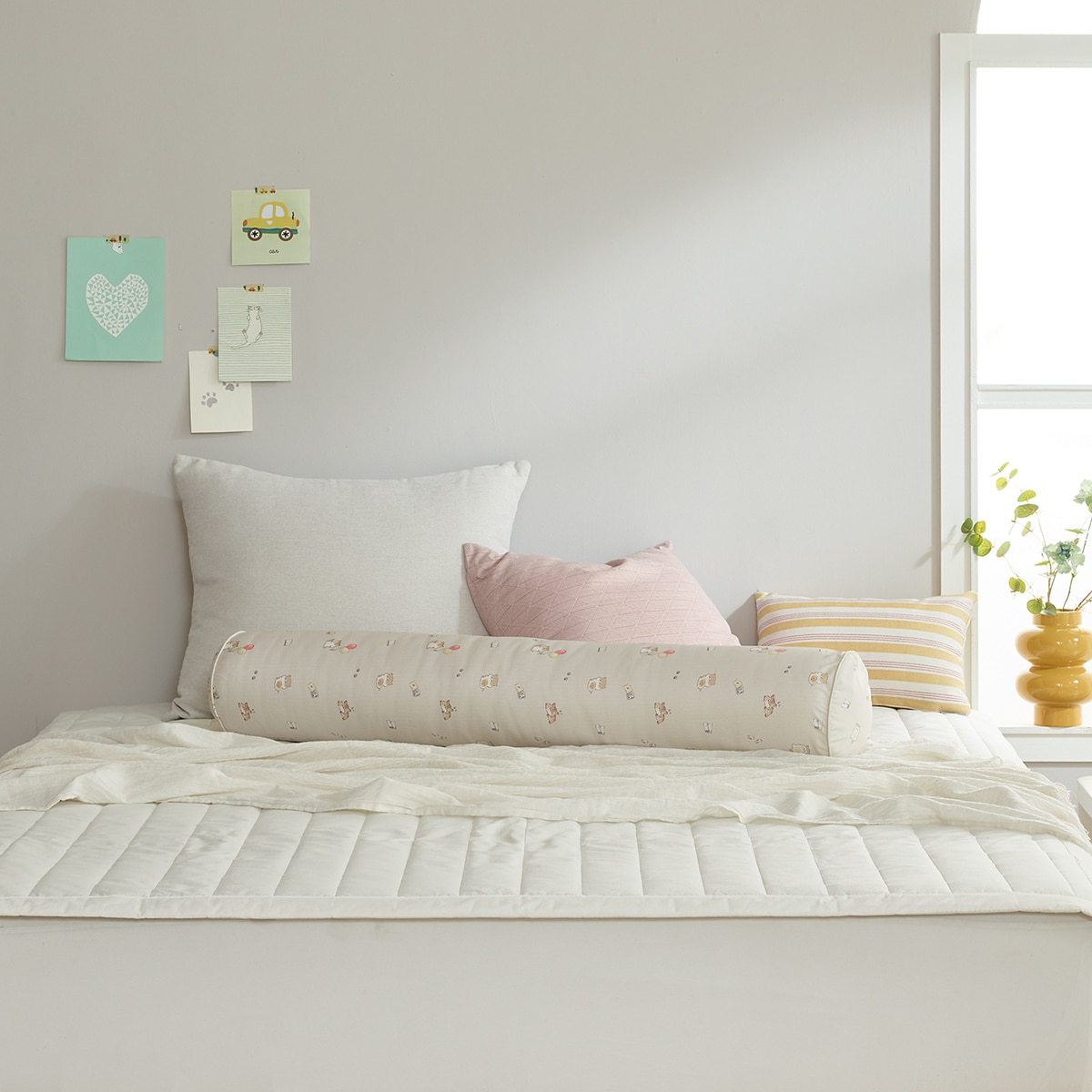 알러텍트 웰로쉬 바디 필로우 - 밤토리 (베이지) 알러텍트 웰로쉬 바디 필로우 - 밤토리 (베이지)