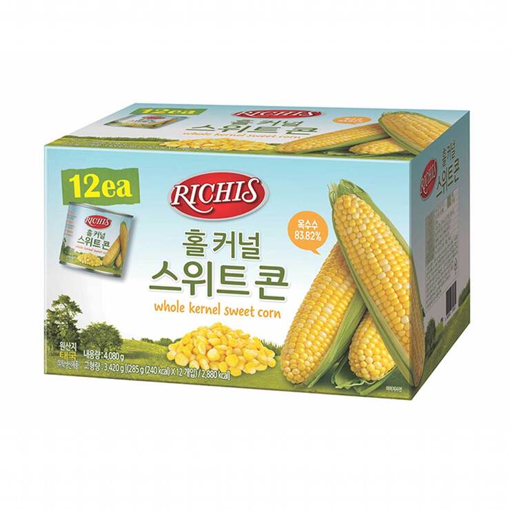 리치스 홀 커널 스위트콘 340g x 12 리치스 홀 커널 스위트콘 340g x 12